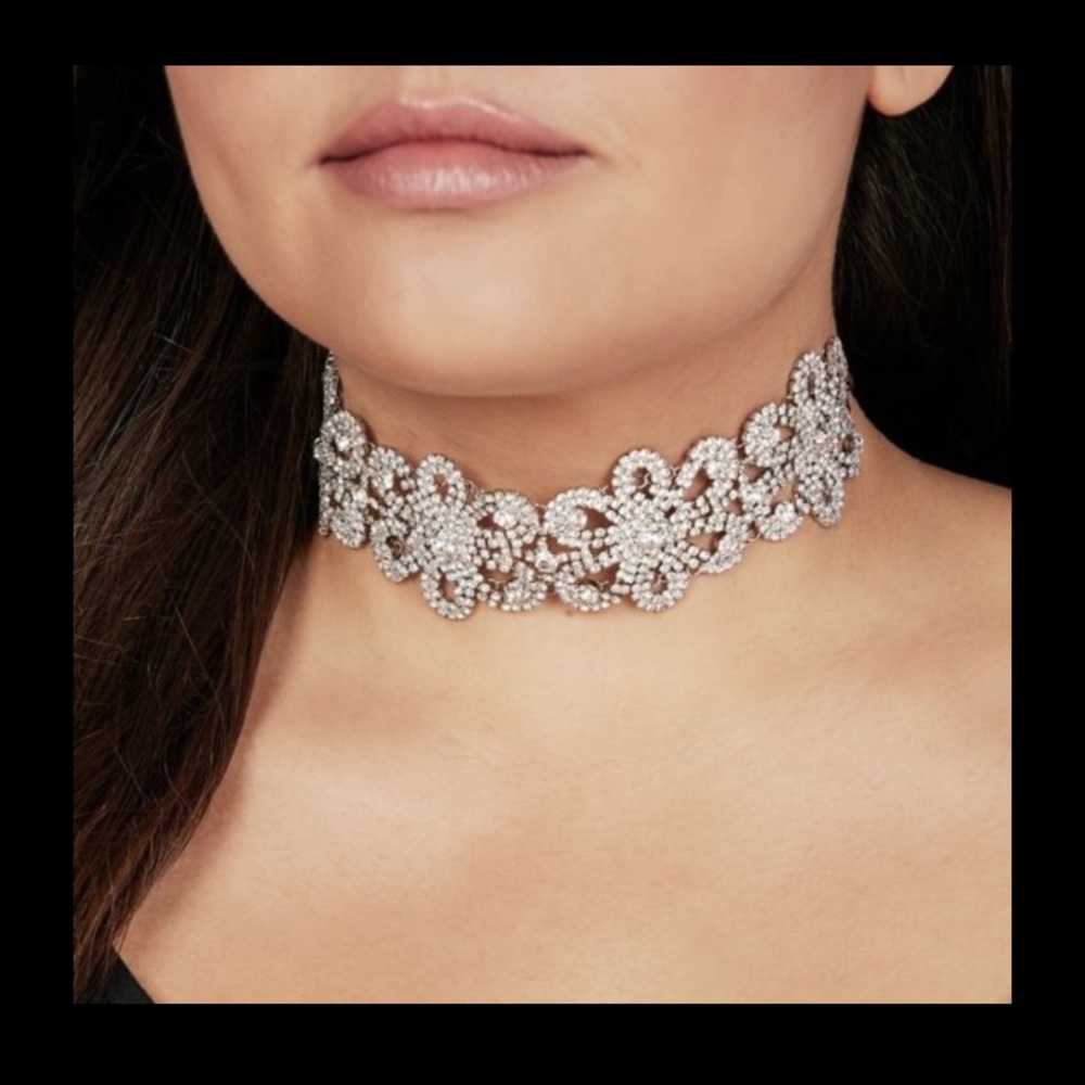 JustFab Glitz Reaction Choker